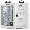 Karl Lagerfeld KLHCP15LHZBPKCCK iPhone 15 Pro 6.1 czarny/black hardcase IML Zebra Pattern & Cord